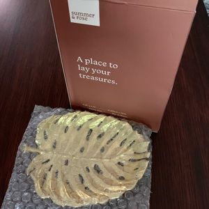 Summer & Rose Palm Dish